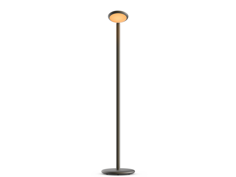 GRAU_Parrot-Floor-Portable_Black-Brass_Front